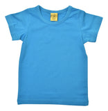 Solid | Short Sleeve Top | More Than a Fling - Dresden Blue