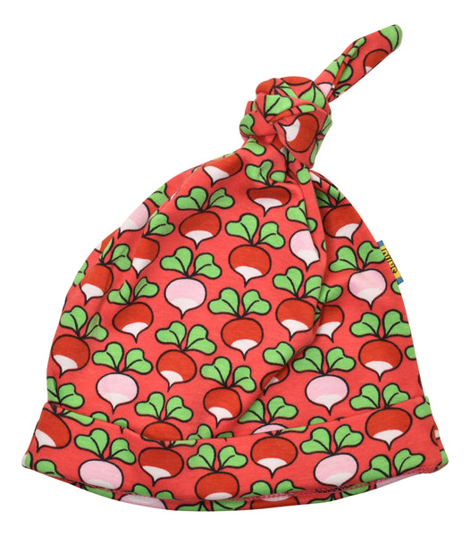 Knot Hat | Multi Radish - Rouge Red