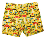 Short Pants | Mushrooms - Yellow
