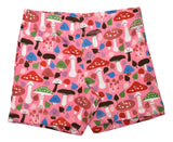 Short Pants | Mushrooms - Pink