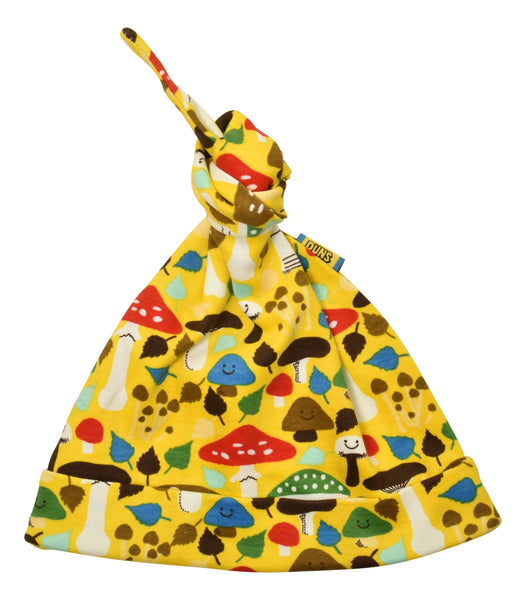 Knot Hat | Mushrooms - Yellow