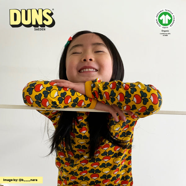 Long Sleeve Top | Multi Radish - Mineral Yellow. Mineral Yellow Taping