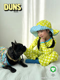 Long Sleeve Top | Clover – Sulphur Spring Green. River Blue Taping