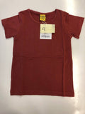 Short Sleeve Top, Rustic red, 98-104 cl, 2-4 years | BITS AND PIECES, item 4