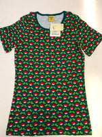 Short Sleeve Top, Radish-Green, Small, 36 | BITS AND PIECES, item 5