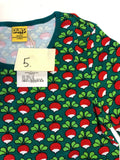 Short Sleeve Top, Radish-Green, Small, 36 | BITS AND PIECES, item 5