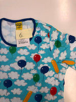 Short Sleeve Top, Clouds and Ballons, Medium, 38/40 | BITS AND PIECES, item 6