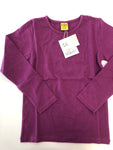 Long Sleeve Top, Solid- Dark Magenta, 122/128 cl, 6-8 years | BITS AND PIECES, item 16