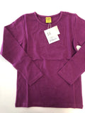 Long Sleeve Top, Solid- Dark Magenta, 122/128 cl, 6-8 years | BITS AND PIECES, item 16