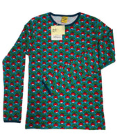 Long Sleeve Top, Radish- Blue, 158 cl, 12-13 Years | BITS AND PIECES, item 20