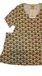 Short sleeve dress, Radish- Green, Medium, 38/40 | BITS AND PIECES, item 36