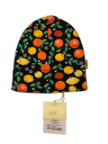 Double layer hat, Citrus-Black, Size:47 | 9-18 Months| BITS AND PIECES, item 239