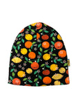 Double layer hat, Citrus-Black, Size:47 | 9-18 Months| BITS AND PIECES, item 239