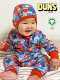 Zip Suit | Jellyfish - Red/ Blue