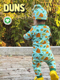 Zip Suit | Pumpkin Family - Green