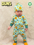 Zip Suit | Pumpkin Family - Green