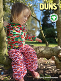 Long Sleeve Top | Tomato - Pink, Jelly Bean Green Taping