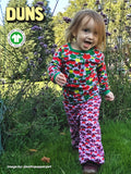 Long Sleeve Top | Tomato - Pink, Jelly Bean Green Taping