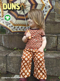 Short Sleeve Top | Mini Radish - Light Brown