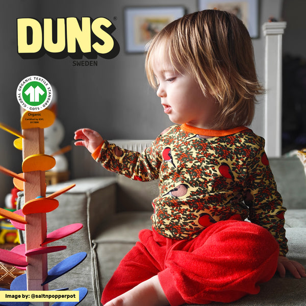 Long Sleeve Top | Bullfinch - Yellow Cream, Golden Poppy Orange Taping