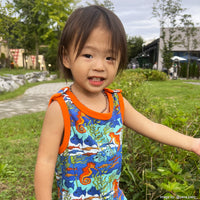 Dungaree | Seahorses, Golden Poppy Taping