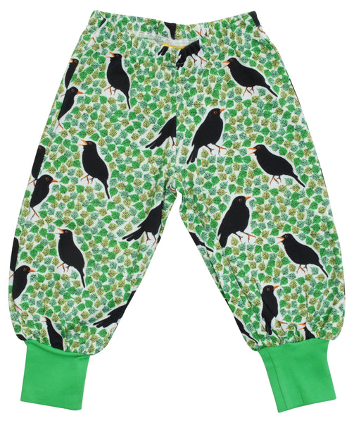 Baggy Pants | Black Bird - Green
