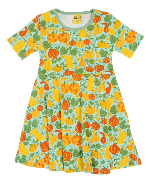 Skater Dress with Short Sleeve | Curcurbits - Cabbage