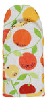Cotton/ Linen All Over Printed Owen Mitten | Oranges