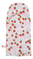 Cotton/ Linen All Over Printed Owen Mitten | Wild Strawberries- Pink