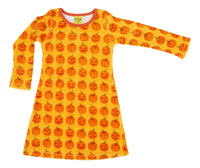 Velour Dress  | Pumpkins
