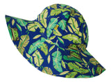 Sun Hat | Frogs -Blue