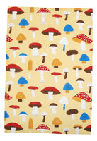 Kitchen Towel | Mushrooms- Yellow