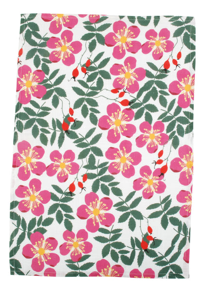 Kitchen Towel | Rosehip - Geranuim Pink