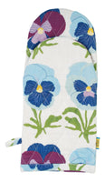 Cotton/ Linen All Over Printed Owen Mitten | Pansy