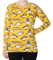 Long Sleeve Top | Puffin - Yellow